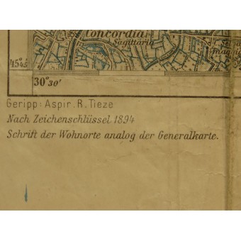 Strassoldo-kaart. Austro-Hongaarse tijd. Espenlaub militaria